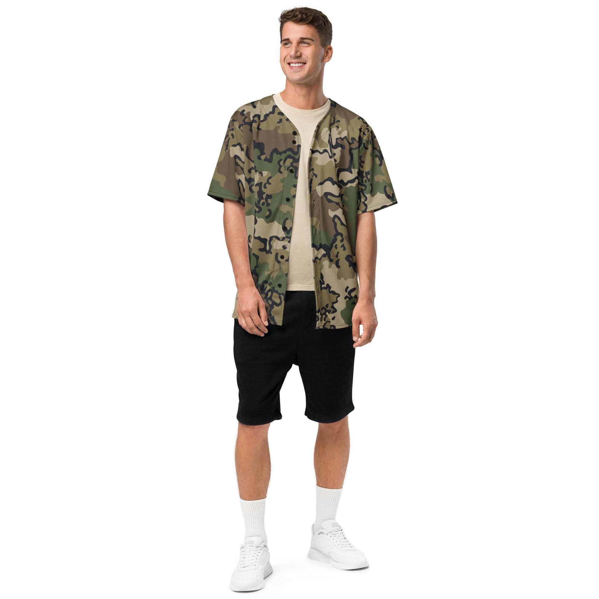Alaska Chocolate Chip Multi-terrain CAMO baseball jersey - Baseball Jerseys