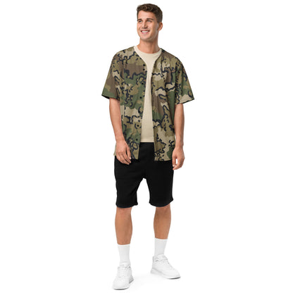 Alaska Chocolate Chip Multi-terrain CAMO baseball jersey - Baseball Jerseys