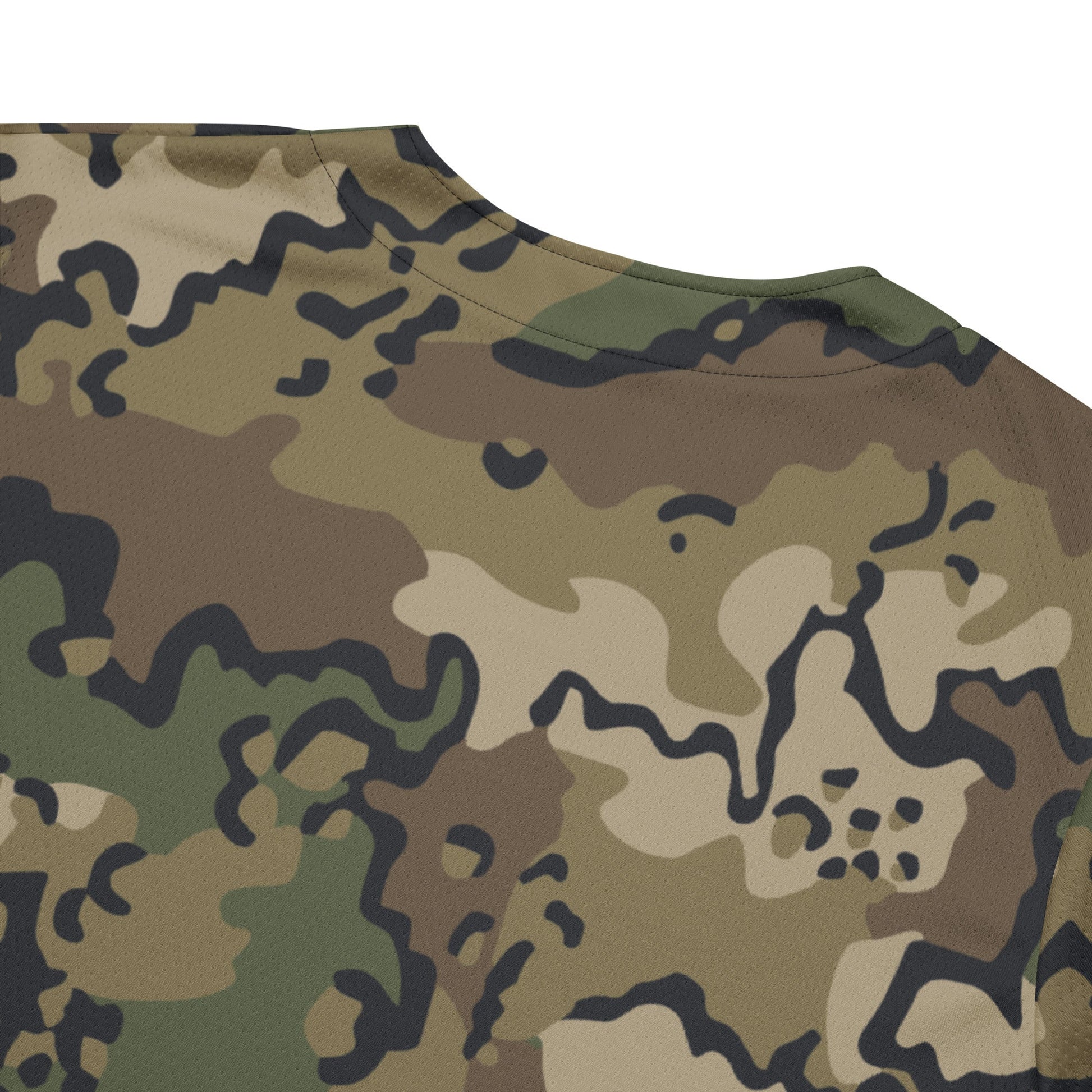 Alaska Chocolate Chip Multi-terrain CAMO baseball jersey - Baseball Jerseys