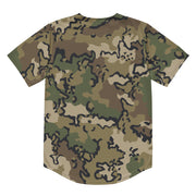 Alaska Chocolate Chip Multi-terrain CAMO Unisex Baseball Jersey
