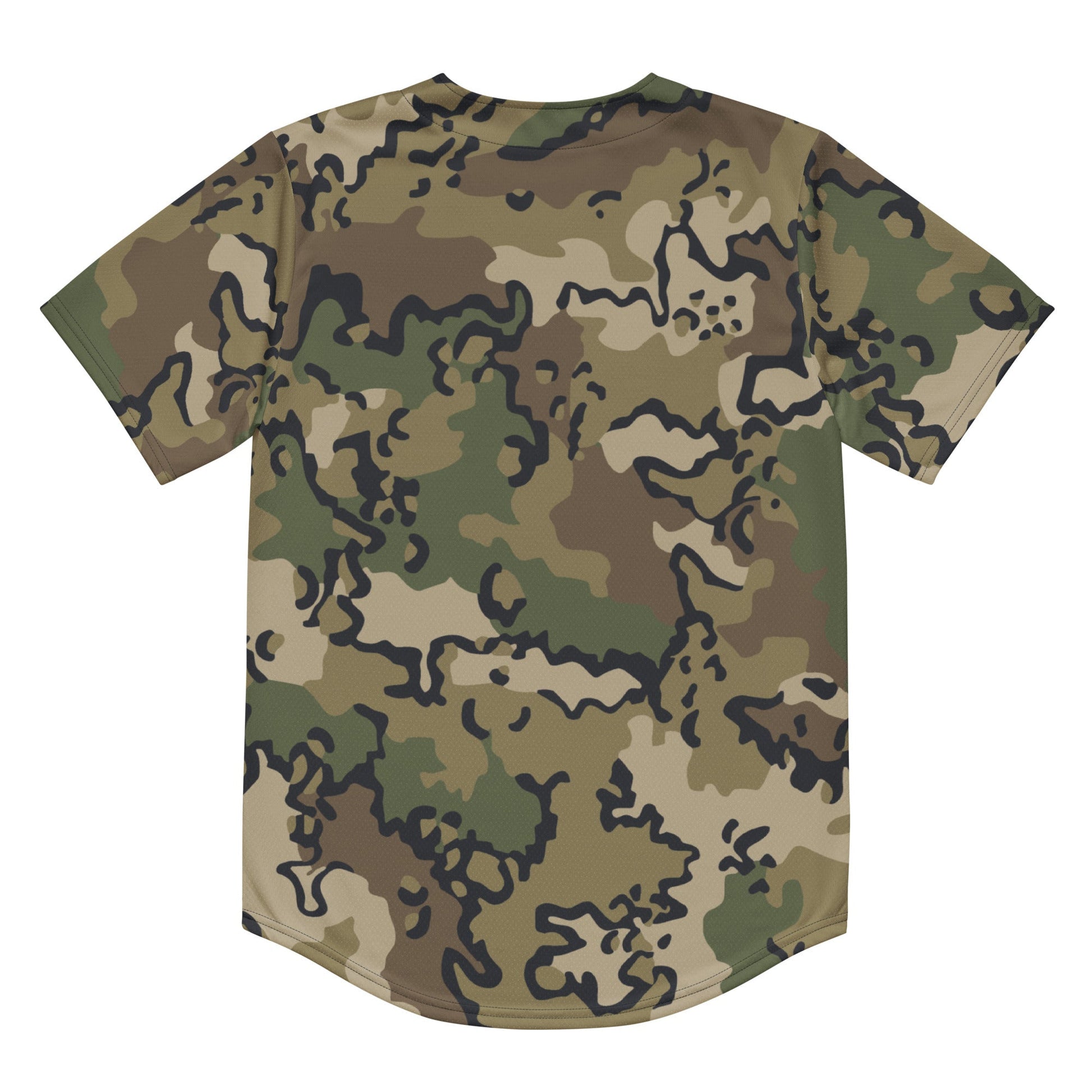 Alaska Chocolate Chip Multi-terrain CAMO baseball jersey - Baseball Jerseys
