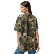 Alaska Chocolate Chip Multi-terrain CAMO Unisex Baseball Jersey