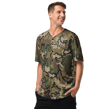 Alaska Chocolate Chip Multi-terrain CAMO baseball jersey - Baseball Jerseys