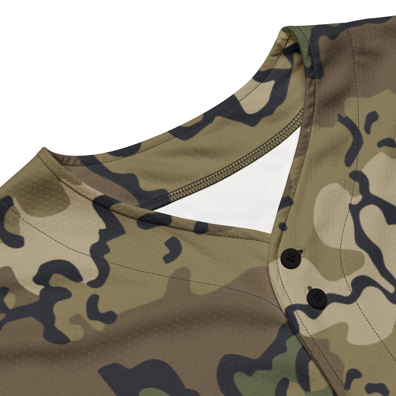 Alaska Chocolate Chip Multi-terrain CAMO Unisex Baseball Jersey