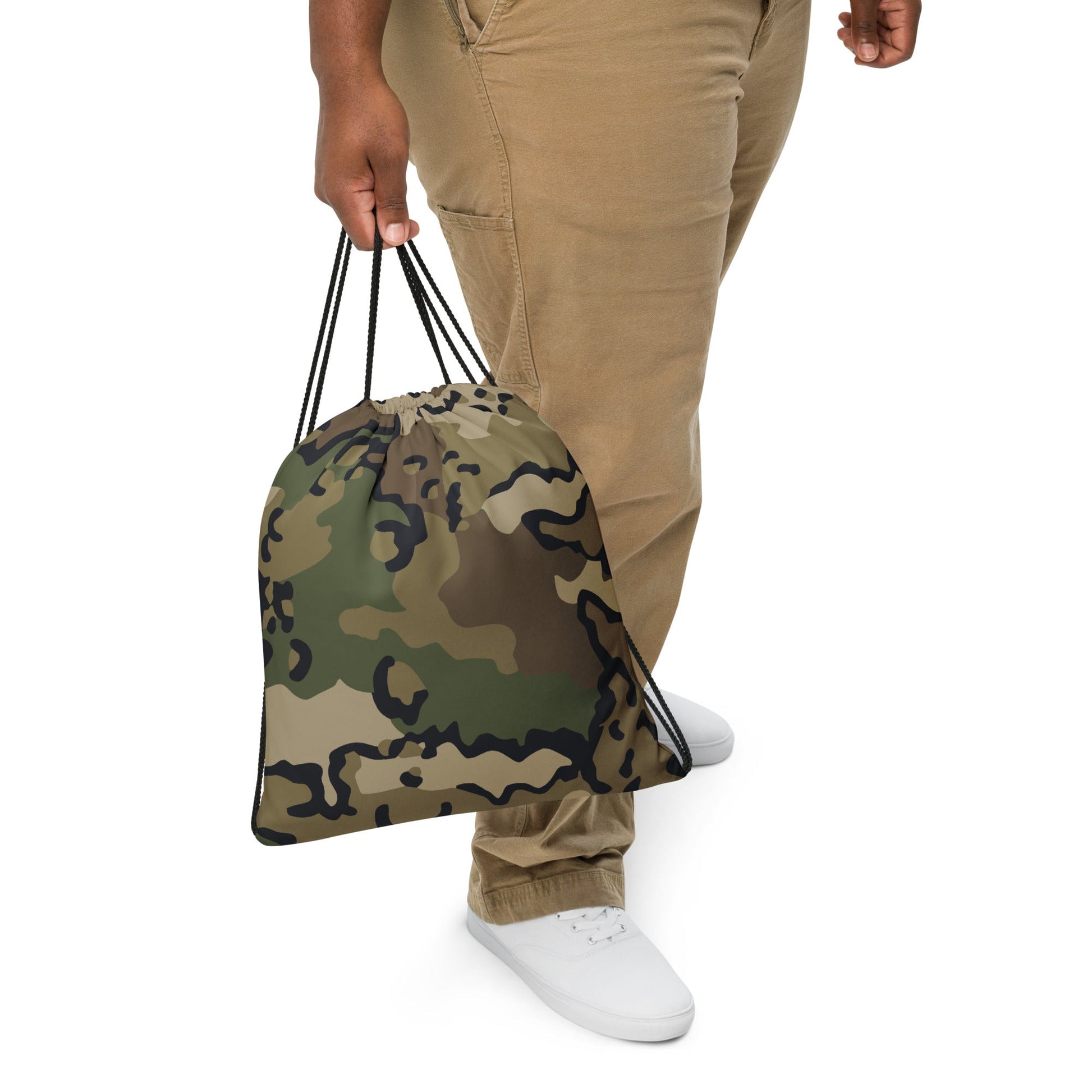 Alaska Chocolate Chip Multi-terrain CAMO Drawstring Bag - Bags