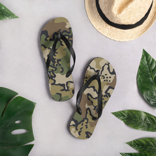 Alaska Chocolate Chip Multi-terrain CAMO Flip-Flops