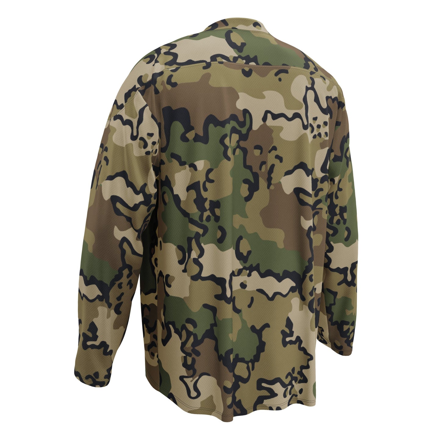 Alaska Chocolate Chip Multi-terrain CAMO hockey fan jersey - Hockey Jerseys