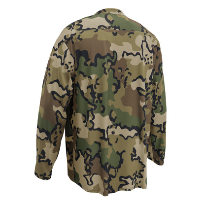 Alaska Chocolate Chip Multi-terrain CAMO hockey fan jersey - Hockey Jerseys