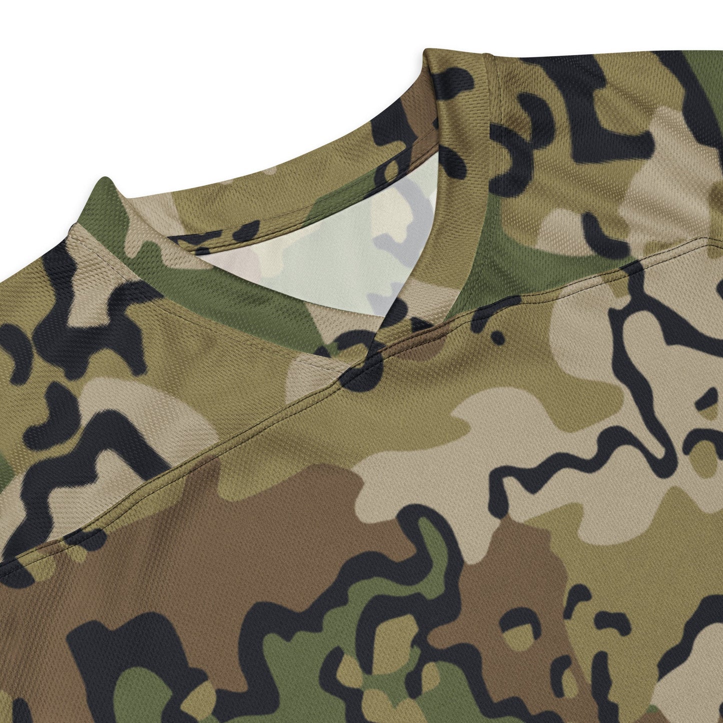 Alaska Chocolate Chip Multi-terrain CAMO hockey fan jersey - Hockey Jerseys