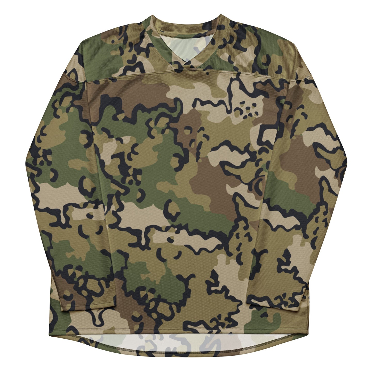 Alaska Chocolate Chip Multi-terrain CAMO hockey fan jersey - Hockey Jerseys