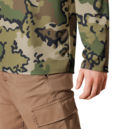 Alaska Chocolate Chip Multi-terrain CAMO hockey fan jersey - Hockey Jerseys