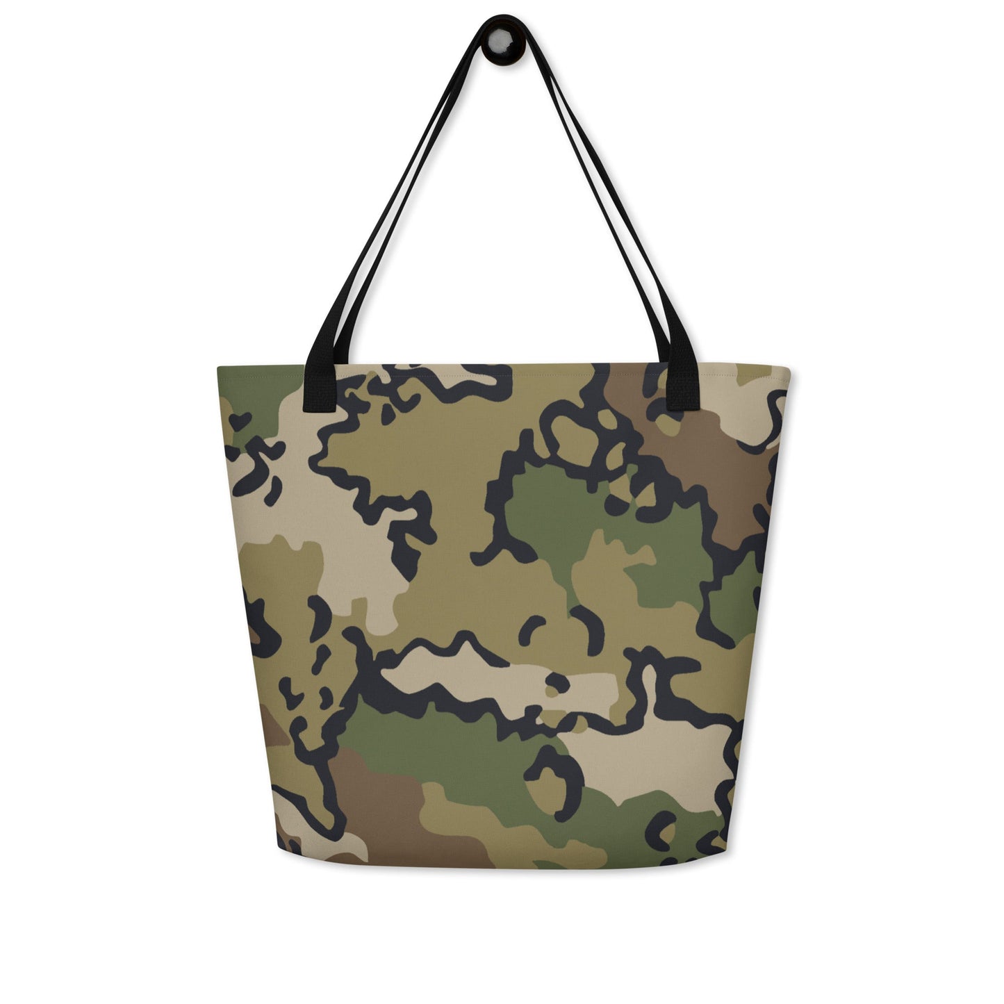 Alaska Chocolate Chip Multi-terrain CAMO Large Tote Bag