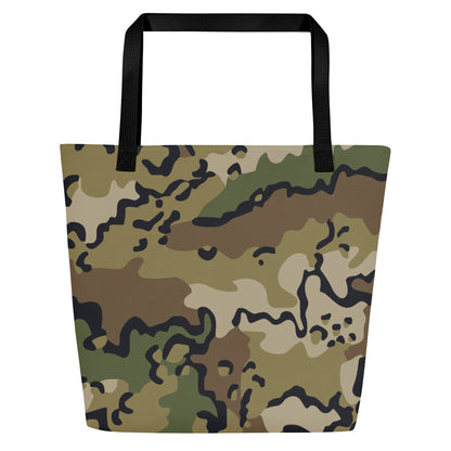 Alaska Chocolate Chip Multi-terrain CAMO Large Tote Bag