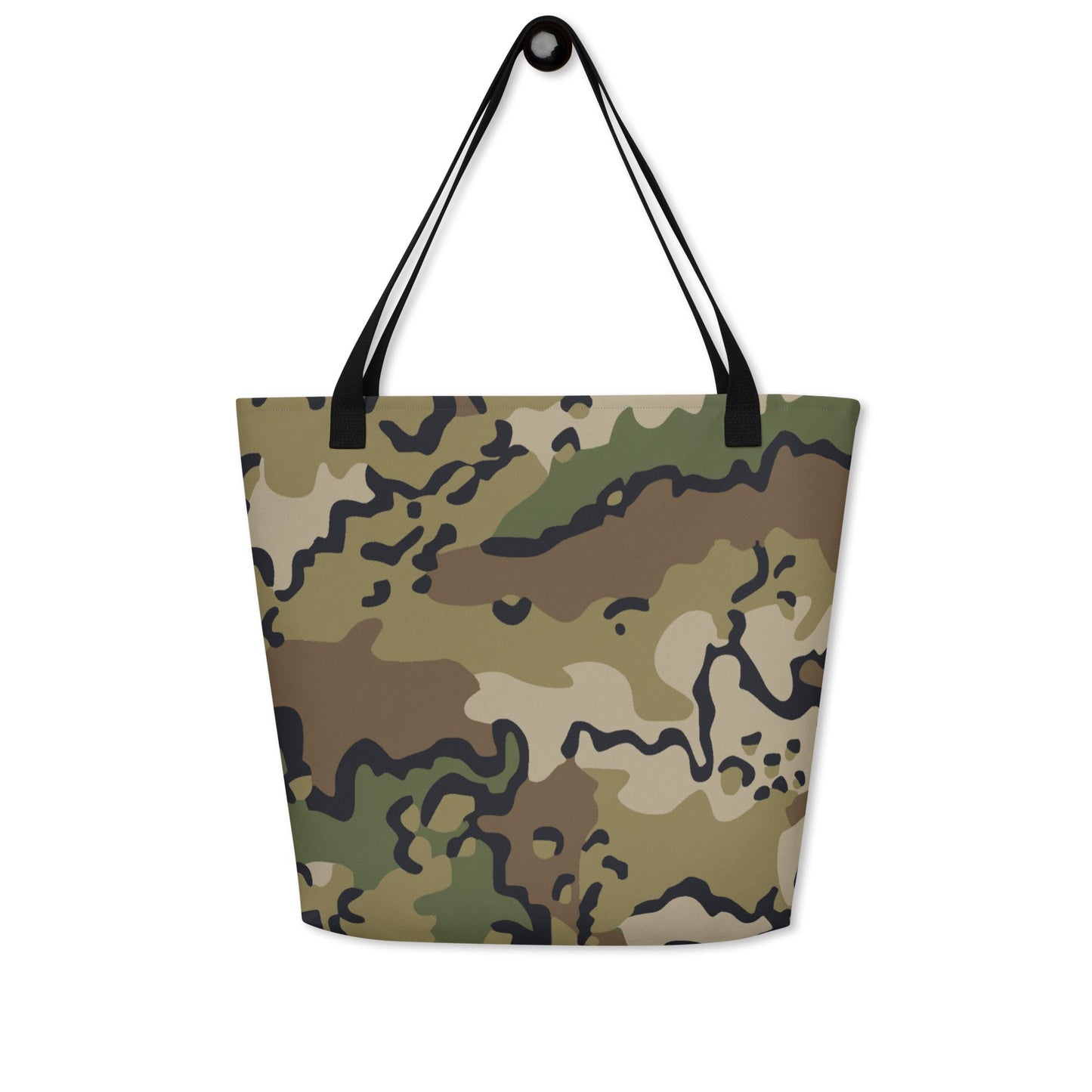 Alaska Chocolate Chip Multi-terrain CAMO Large Tote Bag