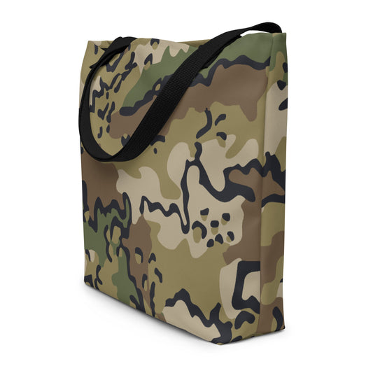 Alaska Chocolate Chip Multi-terrain CAMO Large Tote Bag