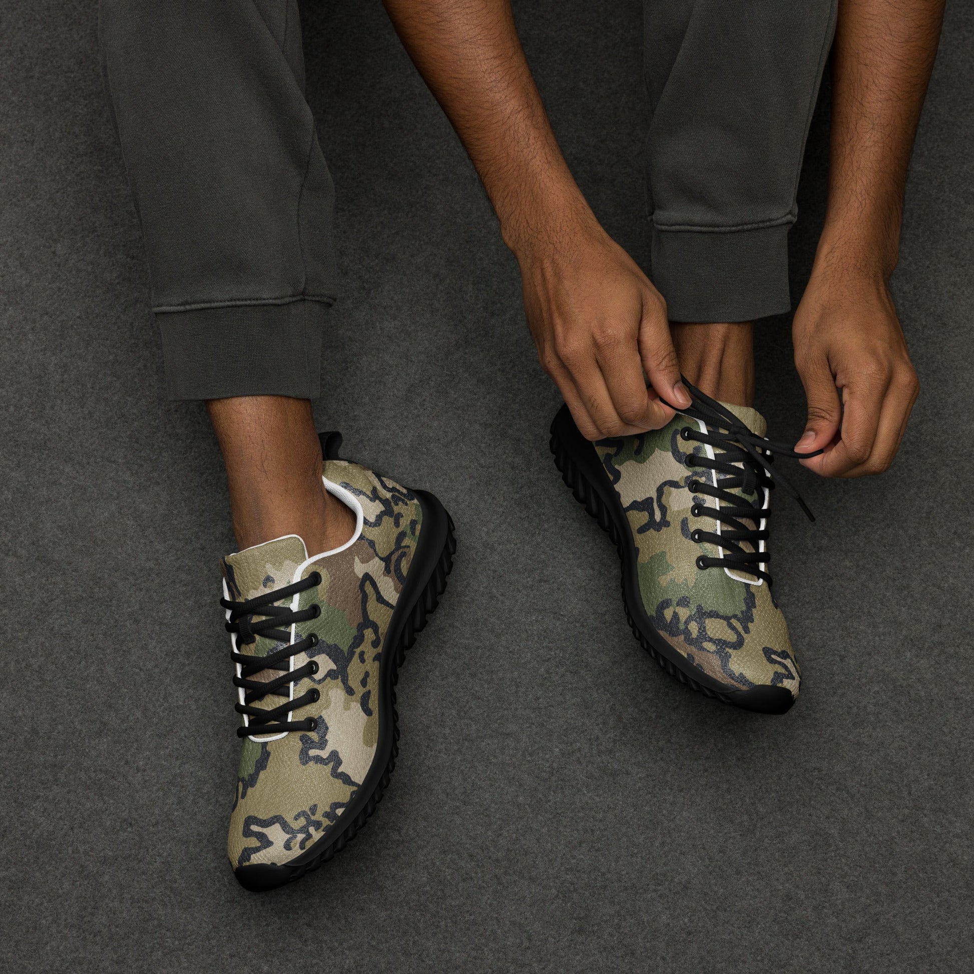 Alaska Chocolate Chip Multi-terrain CAMO Mens Athletic Shoes
