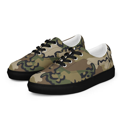 Alaska Chocolate Chip Multi-terrain CAMO Mens Lace-Up Canvas Shoes - Lace-up