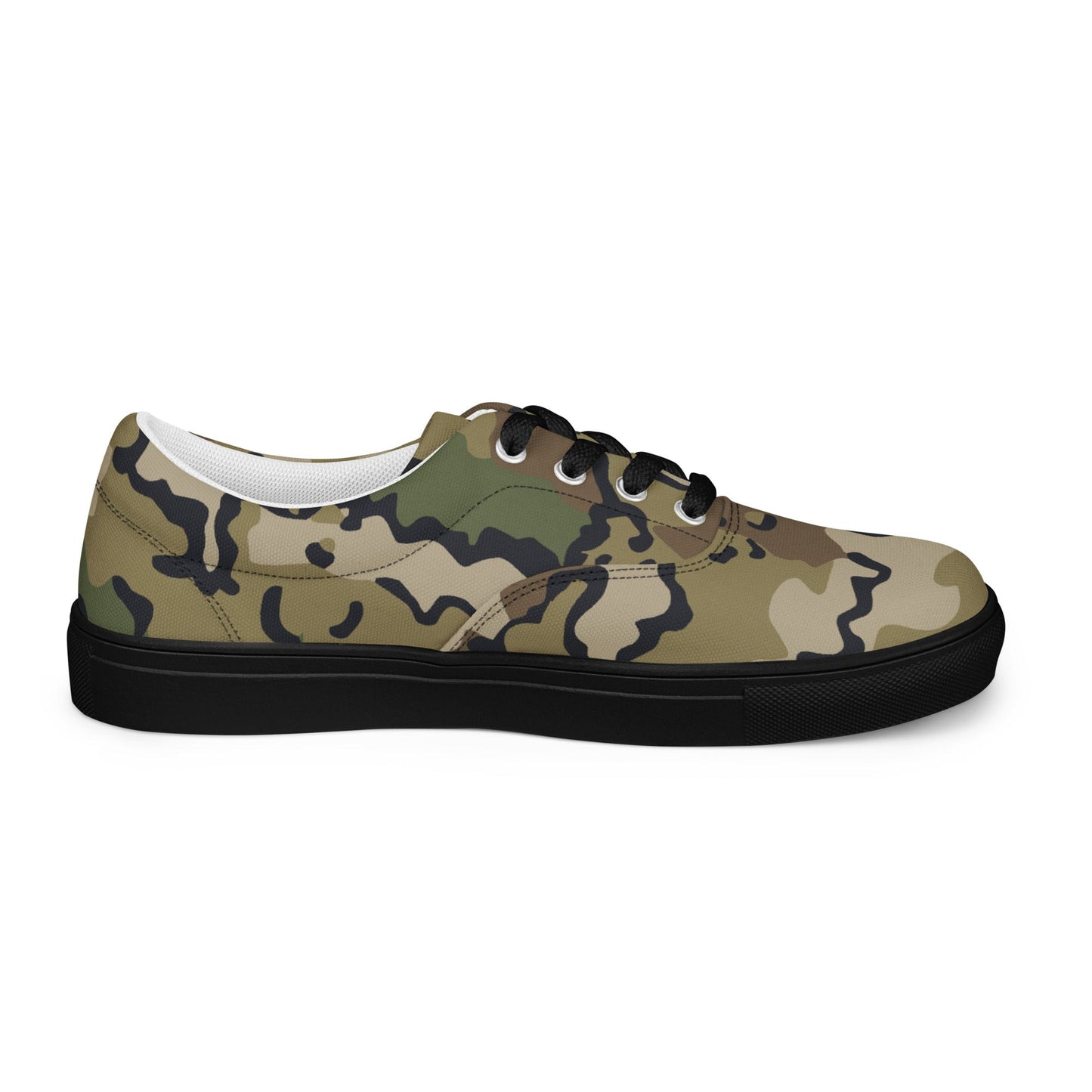 Alaska Chocolate Chip Multi-terrain CAMO Mens Lace-Up Canvas Shoes - Lace-up