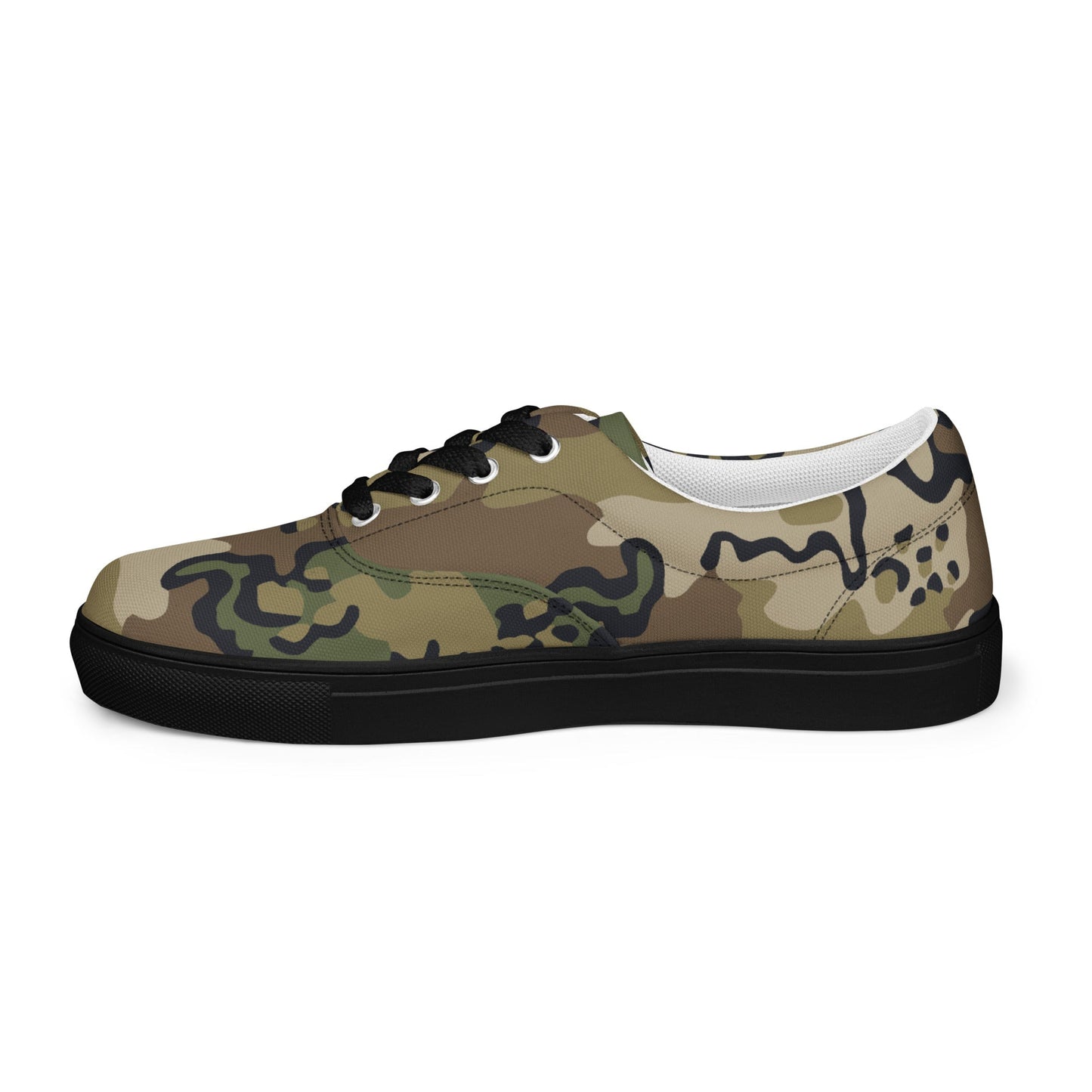 Alaska Chocolate Chip Multi-terrain CAMO Mens Lace-Up Canvas Shoes - Lace-up
