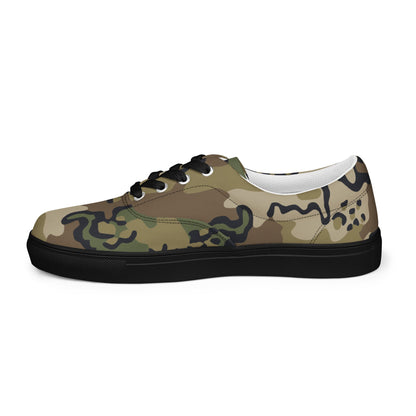 Alaska Chocolate Chip Multi-terrain CAMO Mens Lace-Up Canvas Shoes - Lace-up