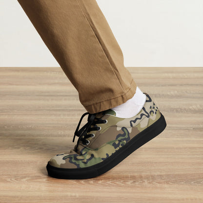 Alaska Chocolate Chip Multi-terrain CAMO Mens Lace-Up Canvas Shoes - Lace-up