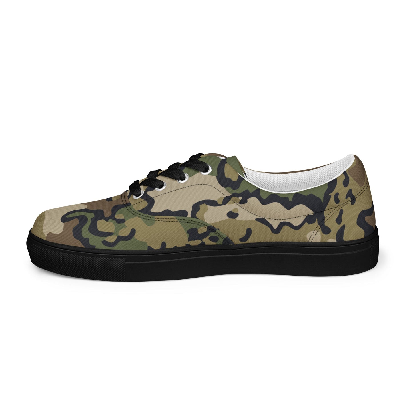 Alaska Chocolate Chip Multi-terrain CAMO Mens Lace-Up Canvas Shoes - Lace-up