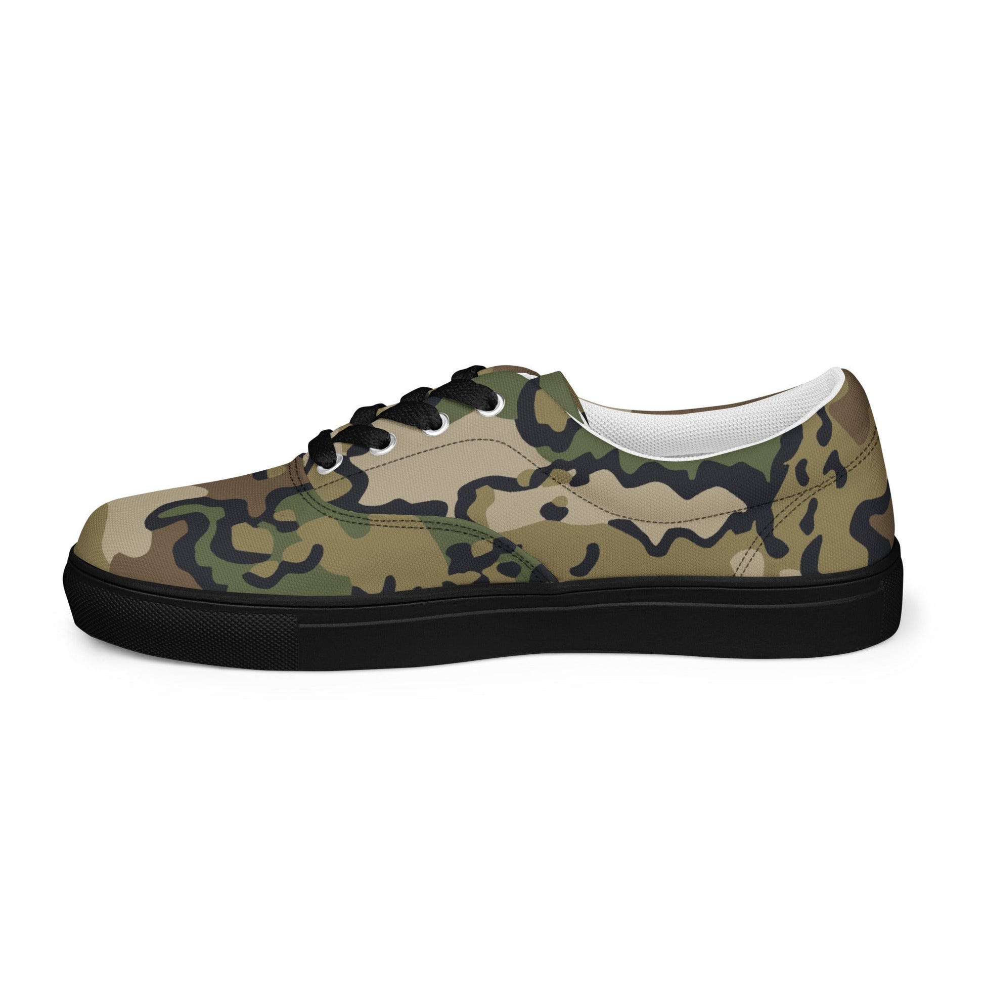 Alaska Chocolate Chip Multi-terrain CAMO Mens Lace-Up Canvas Shoes - Lace-up