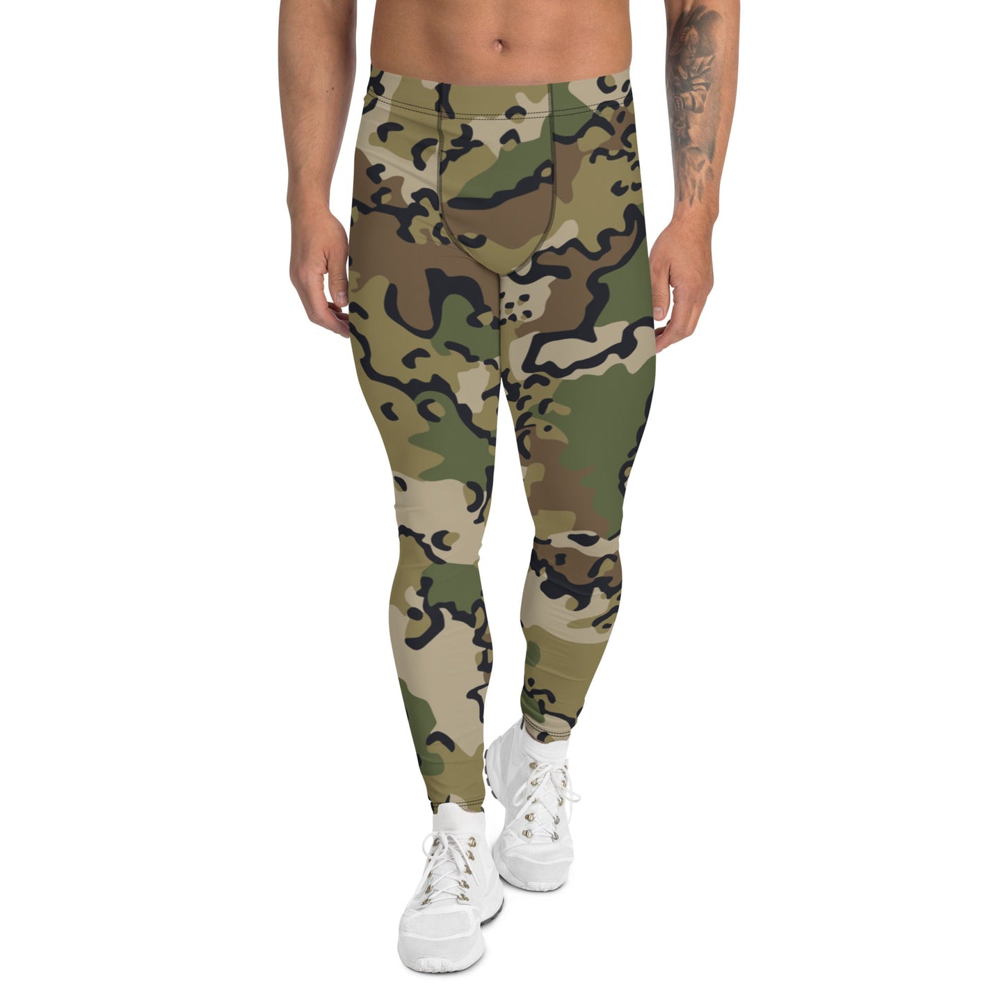 Alaska Chocolate Chip Multi-terrain CAMO Mens Leggings - XS