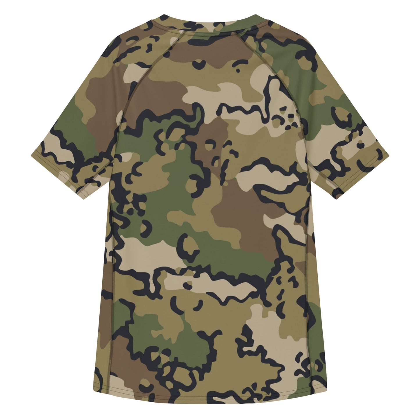 Alaska Chocolate Chip Multi-terrain CAMO Mens Short-Sleeve Rash Guard - Short-sleeve Guards