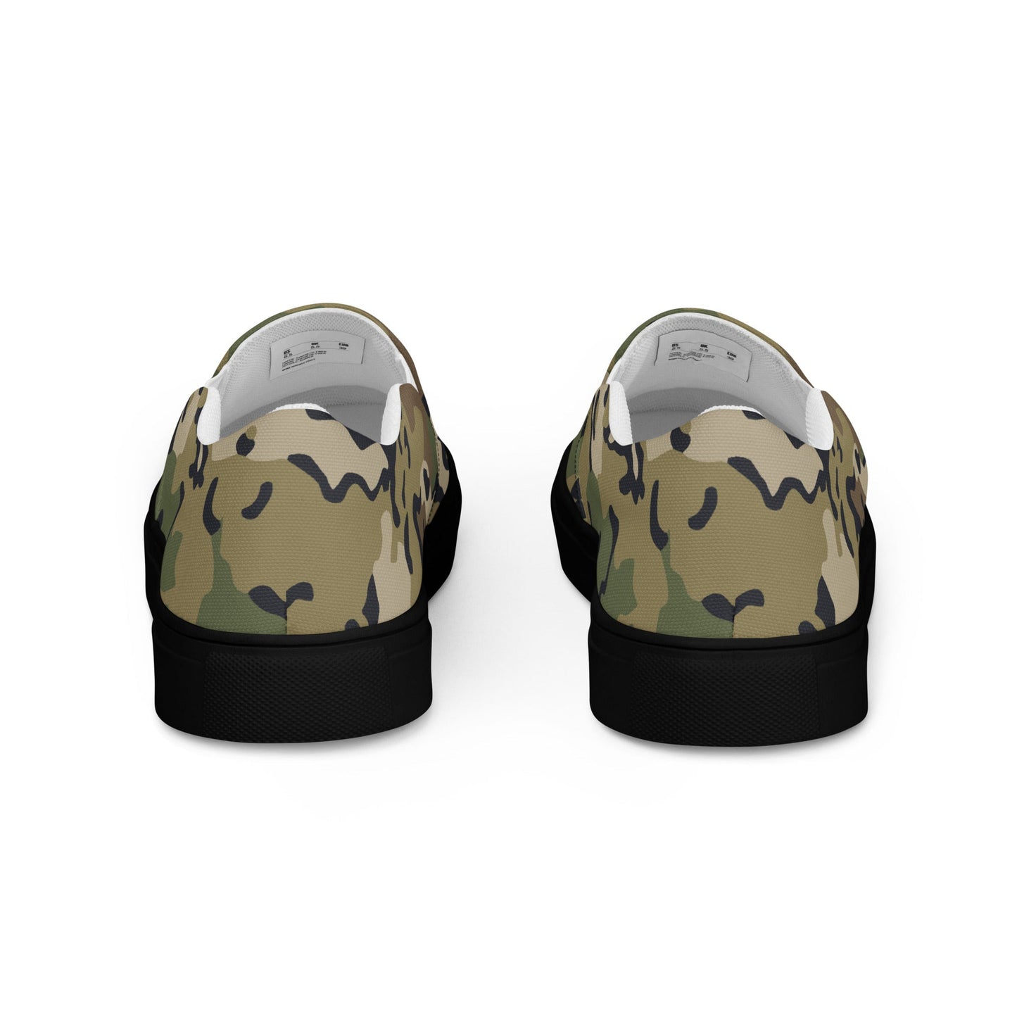 Alaska Chocolate Chip Multi-terrain CAMO Mens Slip-On Canvas Shoes