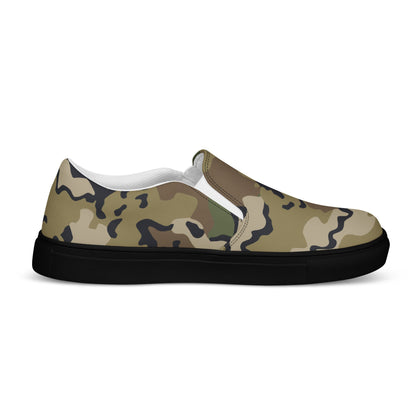 Alaska Chocolate Chip Multi-terrain CAMO Mens Slip-On Canvas Shoes