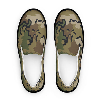 Alaska Chocolate Chip Multi-terrain CAMO Mens Slip-On Canvas Shoes