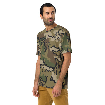Alaska Chocolate Chip Multi-terrain CAMO Mens t-shirt - T-Shirts