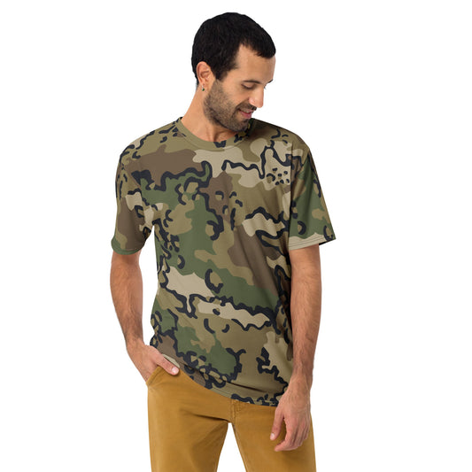 Alaska Chocolate Chip Multi-terrain CAMO Mens t-shirt - T-Shirts