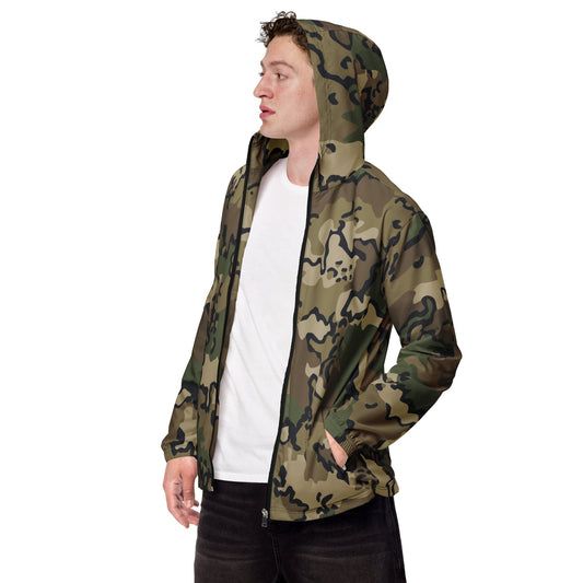 Alaska Chocolate Chip Multi-terrain CAMO Mens windbreaker - XS - Windbreakers