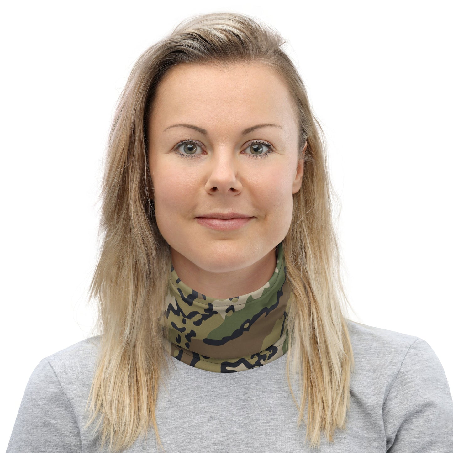 Alaska Chocolate Chip Multi-terrain CAMO Neck Gaiter - Gaiters