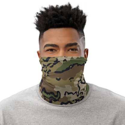 Alaska Chocolate Chip Multi-terrain CAMO Neck Gaiter - Gaiters