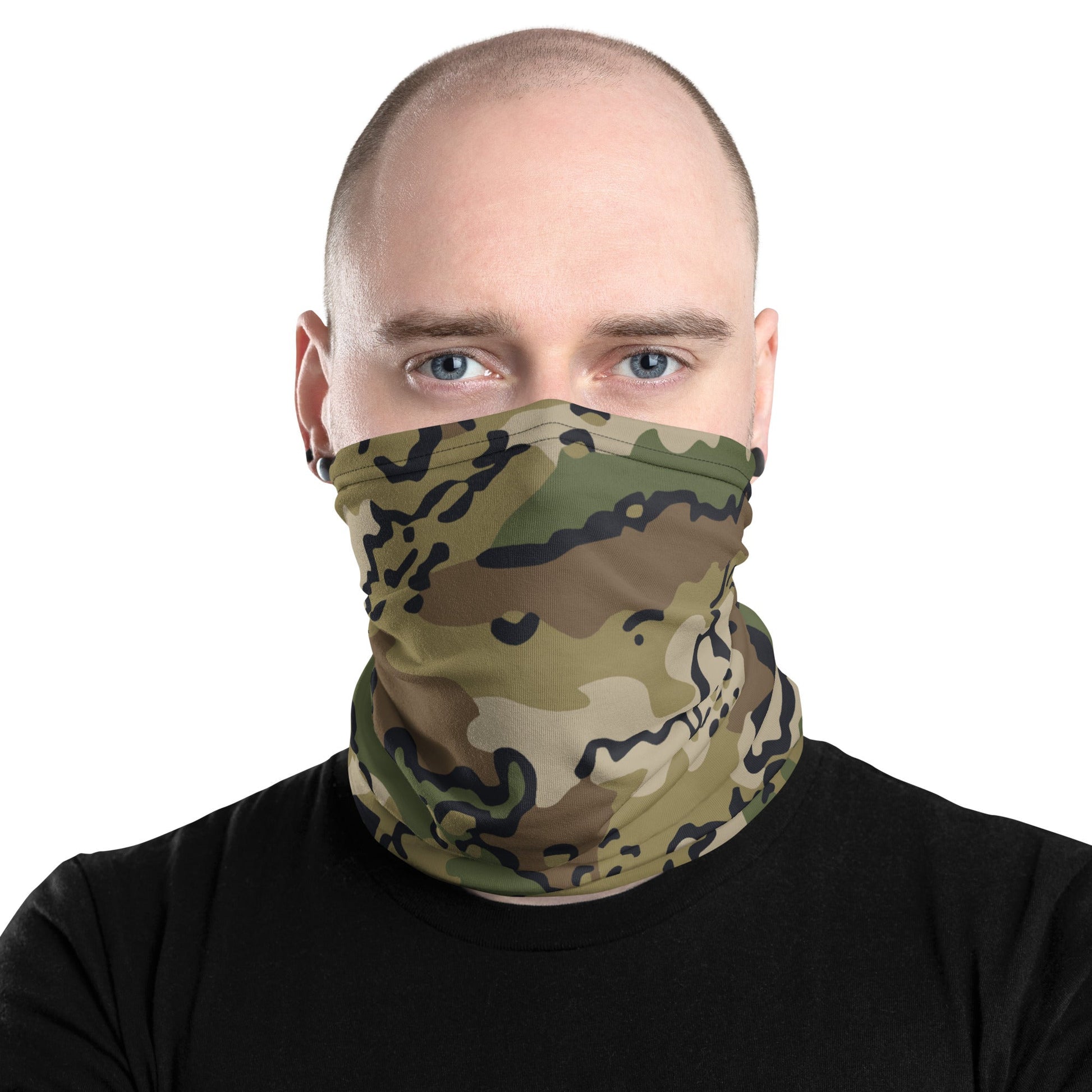 Alaska Chocolate Chip Multi-terrain CAMO Neck Gaiter - Gaiters