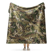 Alaska Chocolate Chip Multi-terrain CAMO Sherpa Blanket - 60″×80″