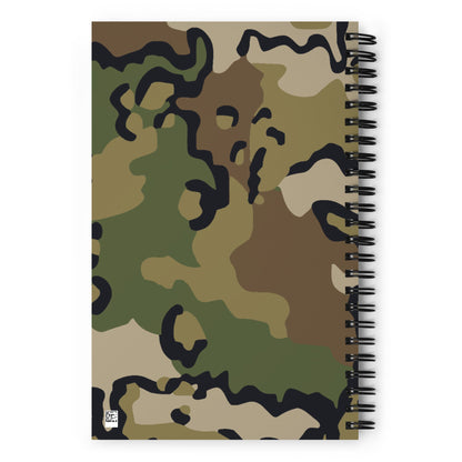 Alaska Chocolate Chip Multi-terrain CAMO Spiral Notebook
