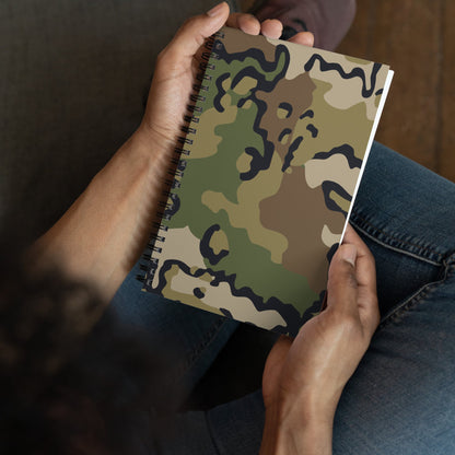 Alaska Chocolate Chip Multi-terrain CAMO Spiral Notebook