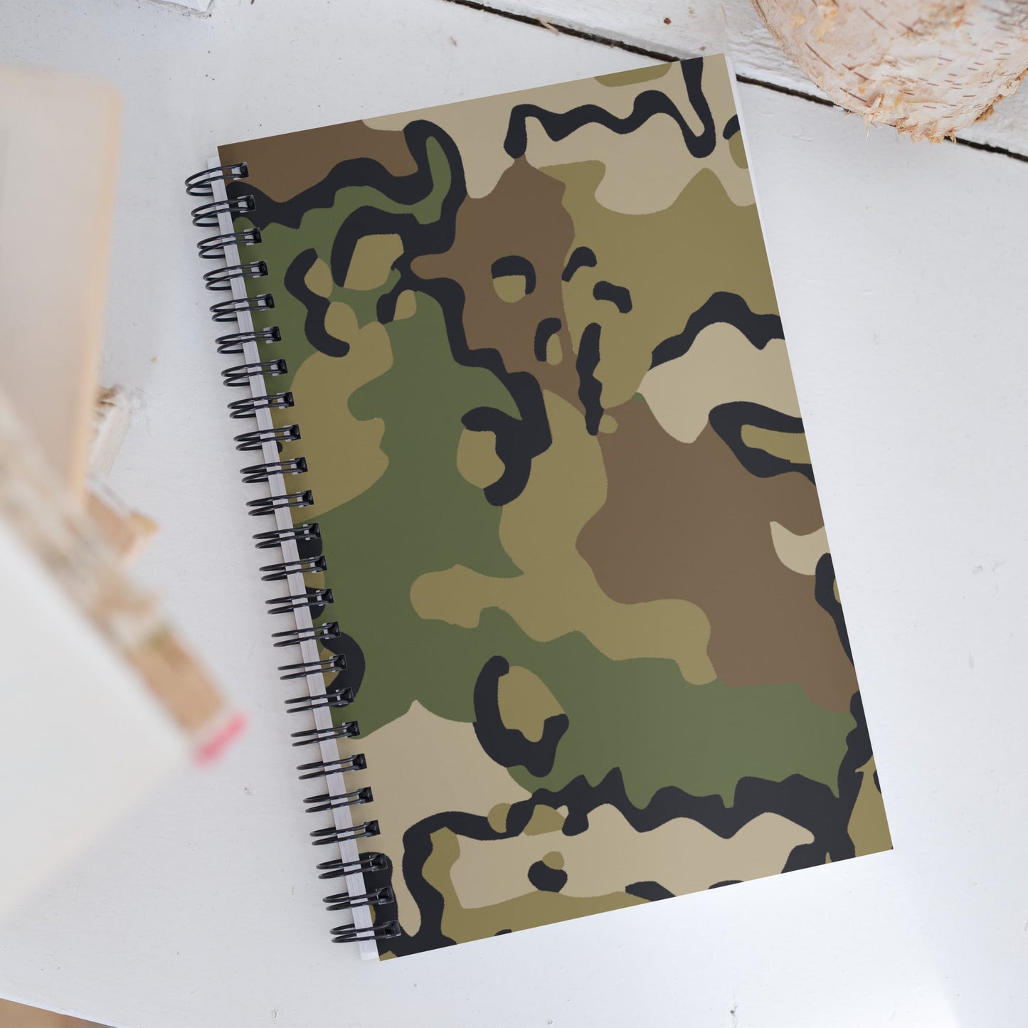 Alaska Chocolate Chip Multi-terrain CAMO Spiral notebook - Notebooks