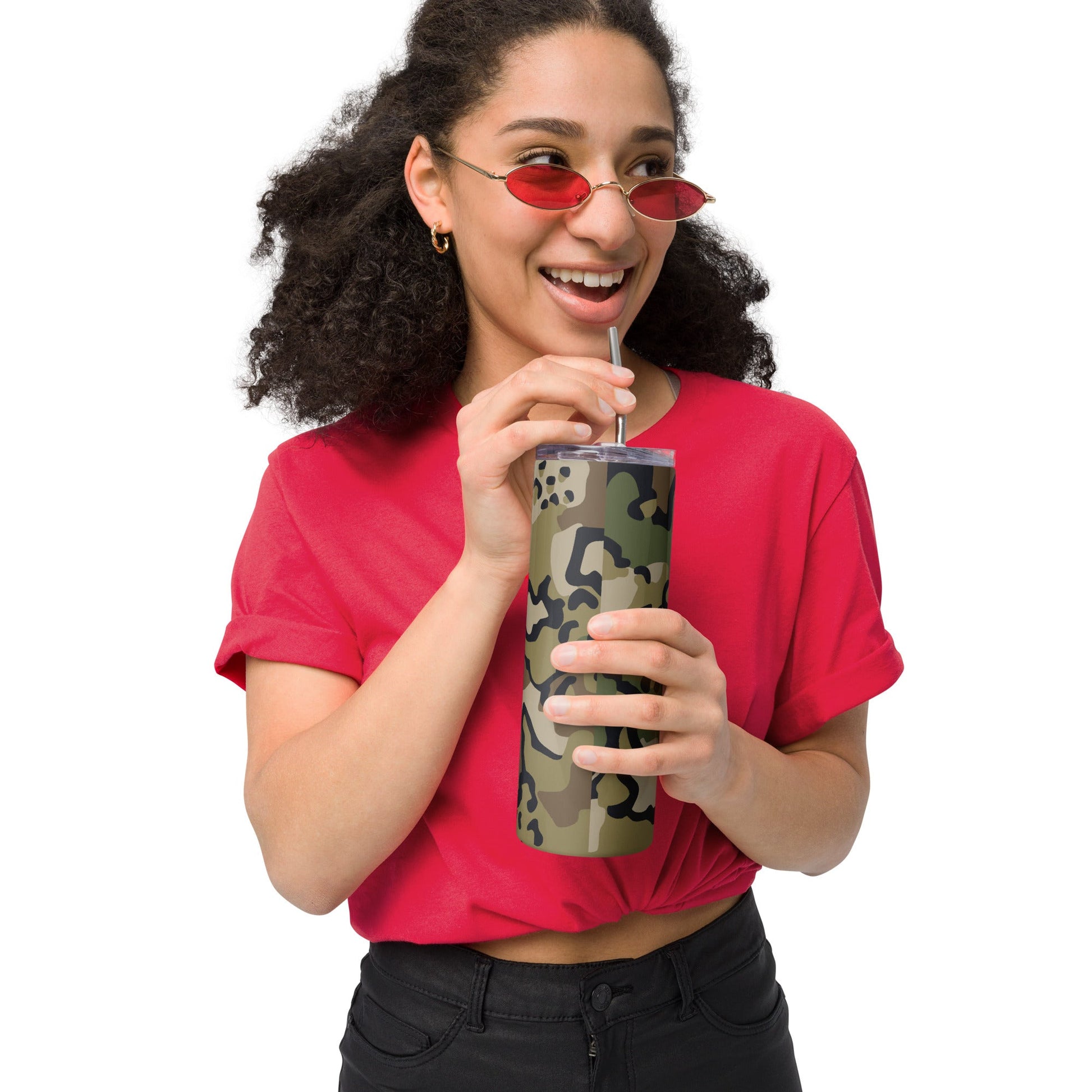 Alaska Chocolate Chip Multi-terrain CAMO Stainless Steel Tumbler