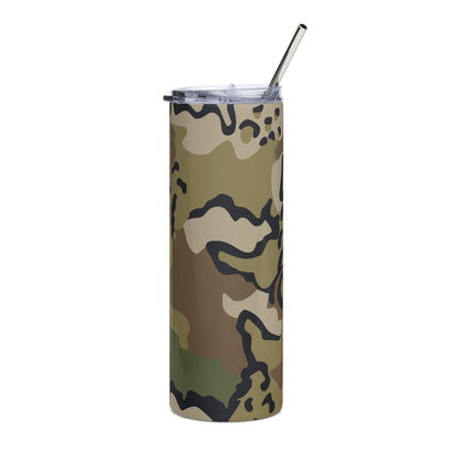 Alaska Chocolate Chip Multi-terrain CAMO Stainless steel tumbler - Steel Tumblers