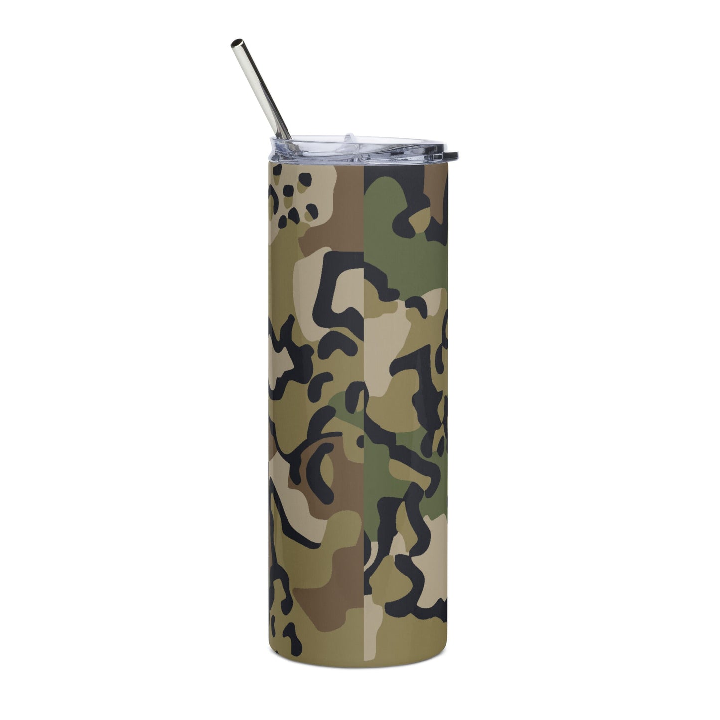 Alaska Chocolate Chip Multi-terrain CAMO Stainless steel tumbler - Steel Tumblers
