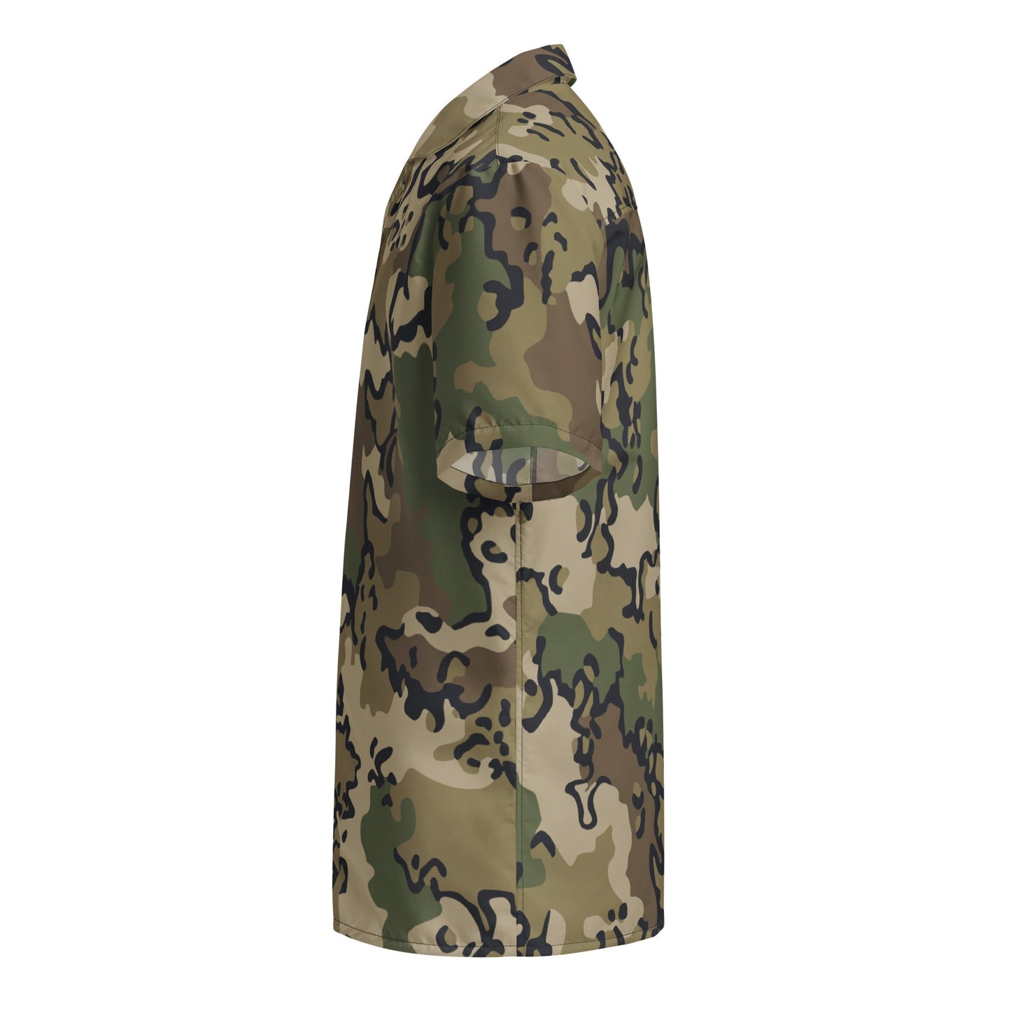 Alaska Chocolate Chip Multi-terrain CAMO Unisex button shirt - Button Shirts