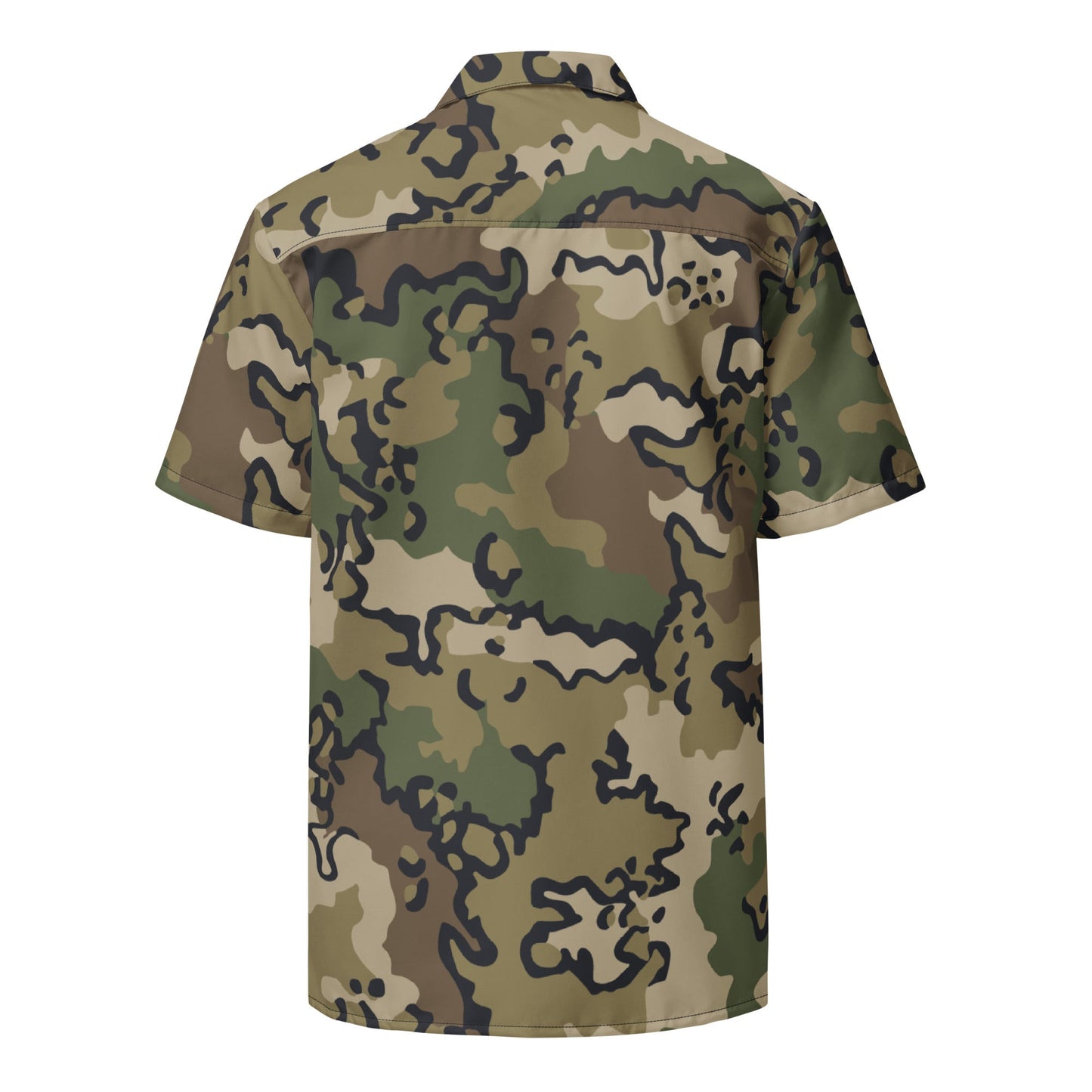 Alaska Chocolate Chip Multi-terrain CAMO Unisex button shirt - Button Shirts