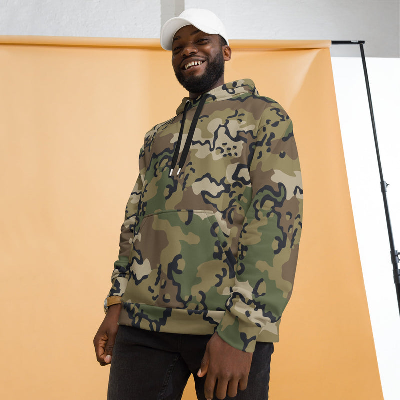 Alaska Chocolate Chip Multi-terrain CAMO Unisex Hoodie