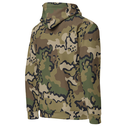 Alaska Chocolate Chip Multi-terrain CAMO Unisex Hoodie - Hoodies