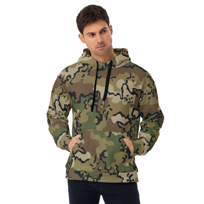 Alaska Chocolate Chip Multi-terrain CAMO Unisex Hoodie - 2XS - Hoodies